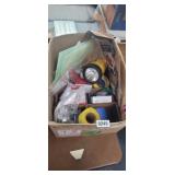 CATCH ALL BOX *FLASHLIGHT, TAPE, BULBS, PLUS