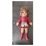 FOOTBALL CHEERLEADING DOLL WITH PULL CORD