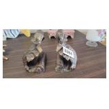 IRON BOOK ENDS