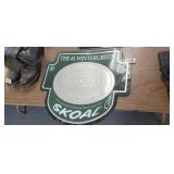 SKOAL METAL SIGN