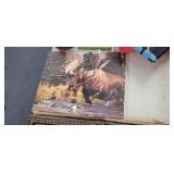 MOOSE CANVAN WALL ART
