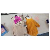2 PAIRS OF GLOVES