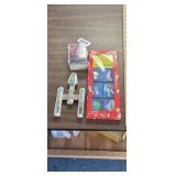 STAR TREK STAMPER, CARDS AND SHIP