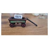 SMALL CAST IRON WAGON