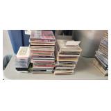 LOT OF CDs AND CASSETTES