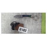 MINI KEYCHAIN KNIFE WITH SHEATH