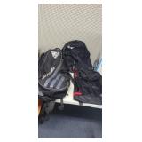 2 ADIDAS BAGS AND NIKE BAG