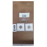 (3) NICKELS 1946, 1949 AND UNCIRCULATED 2008-D