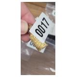 VIAL OF GOLD FLAKE