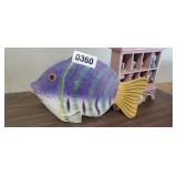 WOODEN FISH DECOR