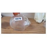 GLASS PIG BANK