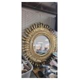LARGE SUN MIRROR *PAINT IS PEELING