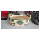 PALM TREE SERVING DISH