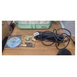 XBOX KINECT AND 2 CD ROM GAMES