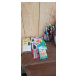 STATIONARY LOT *MARKERS, PENCILS, SHARPIES