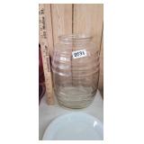 LARGE GLASS JAR *NO LID