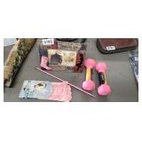 YOGA SOCKS, WEIGHTS, PICTURE FRAME, KNITTING NEEDL