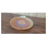 CARNIVAL GLASS SAUCER