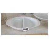 PYREX 1.5 QT DIVIDED DISH