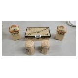 JAPANESE CANISTERS AND SHAKERS