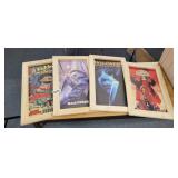 (4) FRAMED HORROR MOVIE PICTURES