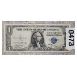 1935-A BLUE SEAL ONE DOLLAR NOTE
