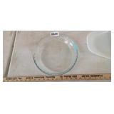 GLASS PYREX PIE DISH