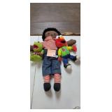 ELMO, KERMIT AND RAGGEDY ANDY PLUSH