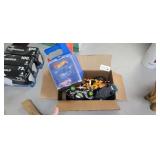 BOX OF TOY TRUCKS