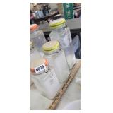 (3) AMICI SEALED STORAGE GLASS CONTAINERS