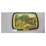 CURRIER AND IVES 1968 TRAY