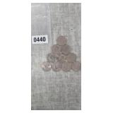 (10) KENNEDY HALF DOLLARS