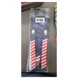 AMERICAN FLAG SUSPENDERS
