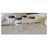 (4) SPICE ISLAND CANISTERS