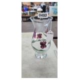 VINTAGE GIBSON ART HANDPAINTED VASE