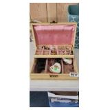 JEWELRY BOX FULL OF JEWELRY
