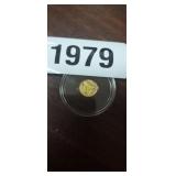 PYROMAN 1/200 TROY OUNCE, .999 FINE GOLD