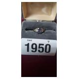 10K GOLD RING, SIZE 7