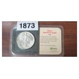 1987 AMERICAN SILVER EAGLE