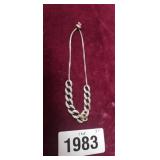 STERLING SILVER 9" BRACELET