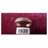 INDIAN SILVER TURQUOISE BRACELET
