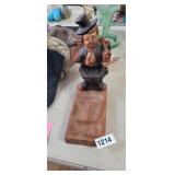 VINTAGE FOLK ART HOBO MATCH, PIPE HOLDER, ASHTRAY