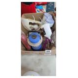 CATCH ALL BOX *PAINT SPRAYER, FILTERS, LANTERN, TO