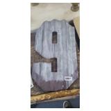 LARGE GALVANIZED 9