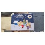 LIGHTED AND SINGING CHARLIE BROWN TIN *SINGS JINGL