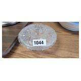 GLASS CANDY DISH WITH LID