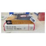 BOOK ON JIMMY CARTER AND SUCCESS WITH WORDS BOOK