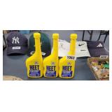(3) BOTTLES OF HEAT