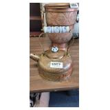 VINTAGE BRASS TEAPOT