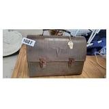 WWII METAL LUNCHBOX WITH ROLLING FILTERS